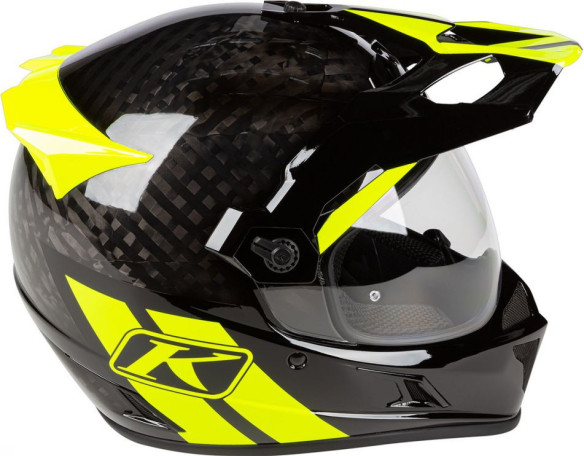 Casca Moto Touring Krios Karbon Adventure ECE Twotrak Vivid Black 2021