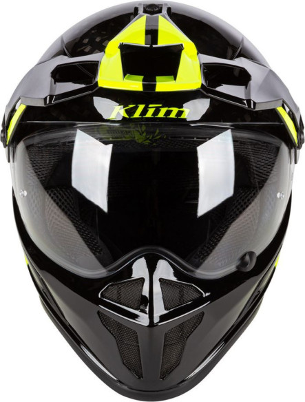 Casca Moto Touring Krios Karbon Adventure ECE Twotrak Vivid Black 2021