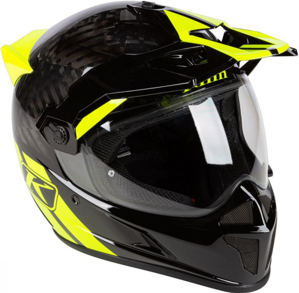 Casca Moto Touring Krios Karbon Adventure ECE Twotrak Vivid Black 2021