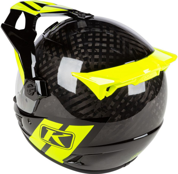 Casca Moto Touring Krios Karbon Adventure ECE Twotrak Vivid Black 2021
