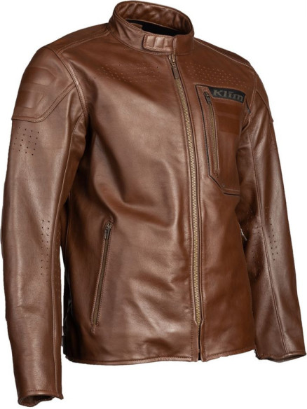 Geaca Moto Touring Sixxer Leather Sienna Brown 2021