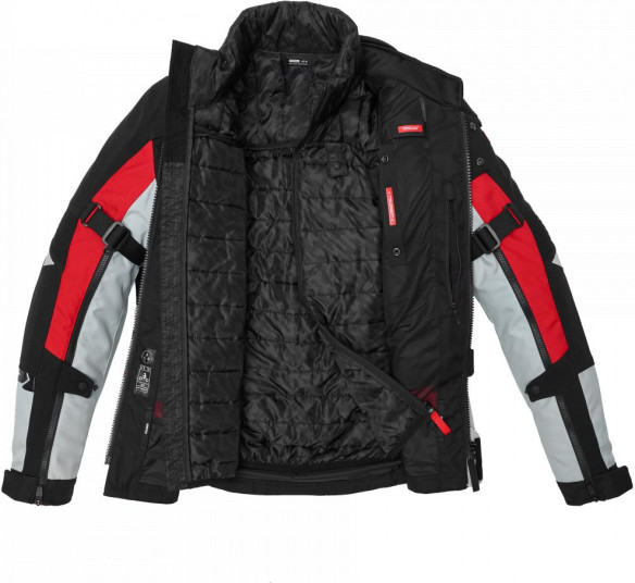 Geaca Moto Textila Touring All Road H2OUT Black Red 2021