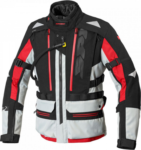 Geaca Moto Textila Touring All Road H2OUT Black Red 2021