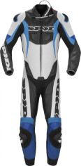 Combinezon Moto Piele Sport Warrior P Pro Alb Albastru 2021