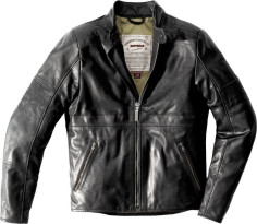 Geaca Moto Piele Garage Perforated Black 2021