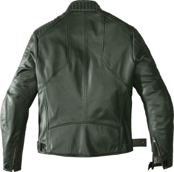 Geaca Moto Piele Clubber Green Ice 2021