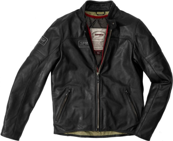 Geaca Moto Piele Vintage Black 2021