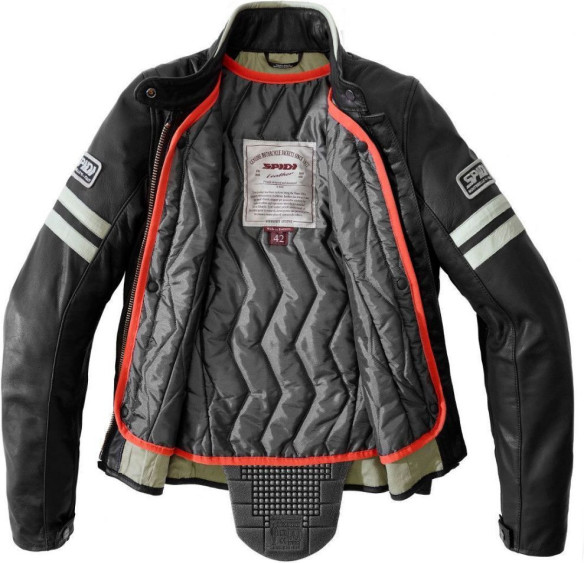 Geaca Moto Piele Dama Vintage Ice Black 2021