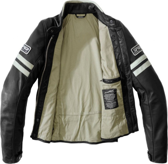 Geaca Moto Piele Dama Vintage Ice Black 2021