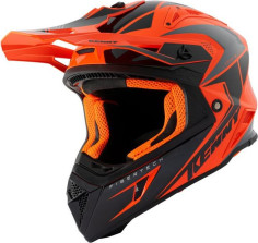 Casca Moto MX Titanium Orange Black 2021