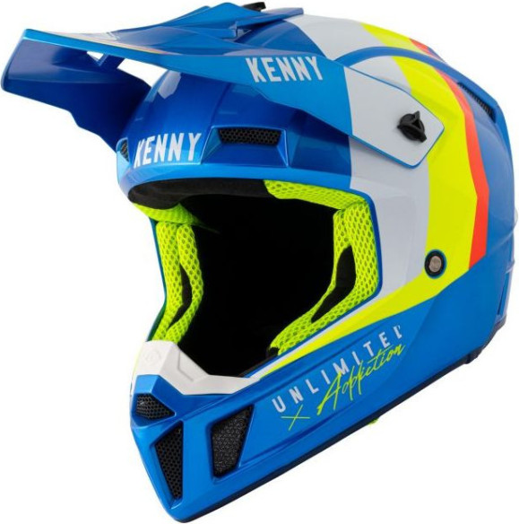 Casca Moto MX Performance Candy Blue 2021