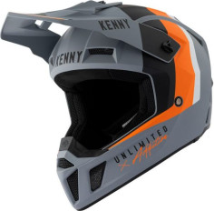 Casca Moto MX Performance Matt Grey Orange 2021