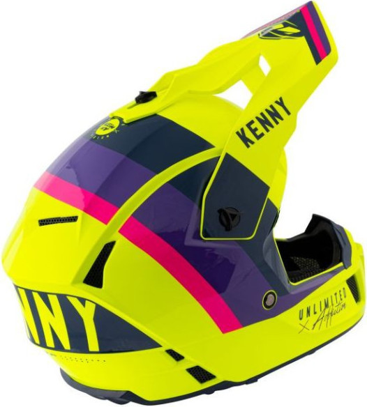 Casca Moto MX Performance Neon Yellow 2021