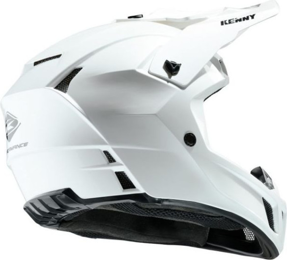 Casca Moto MX Performance Solid White Pearl 2020