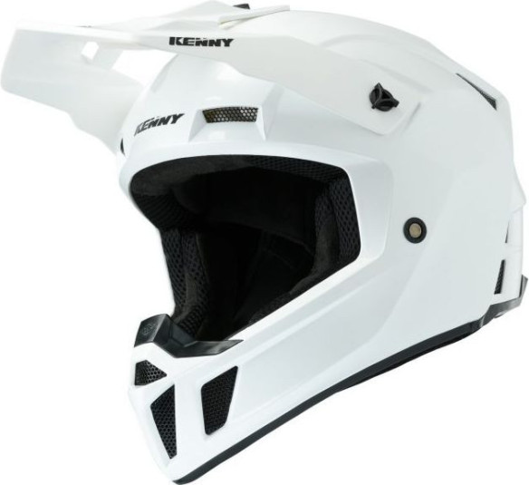 Casca Moto MX Performance Solid White Pearl 2020
