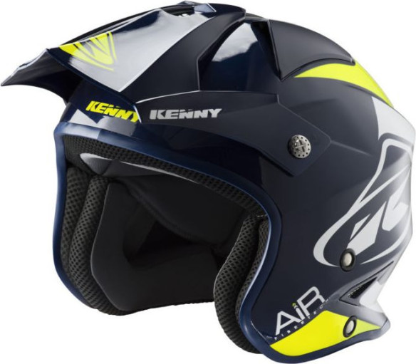 Casca Moto MX Trial Air Navy Neon Yellow 2019