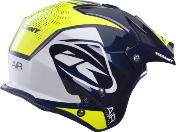 Casca Moto MX Trial Air Navy Neon Yellow 2019