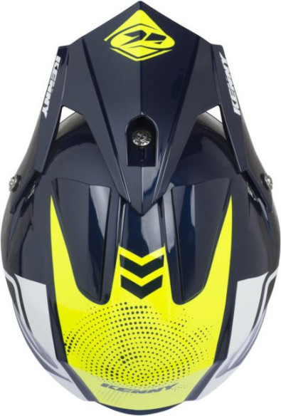 Casca Moto MX Trial Air Navy Neon Yellow 2019