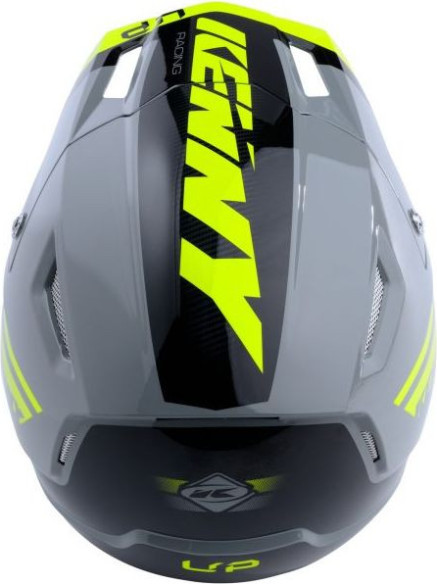 Casca Moto Jet Trial Up Grey Neon Yellow 2020