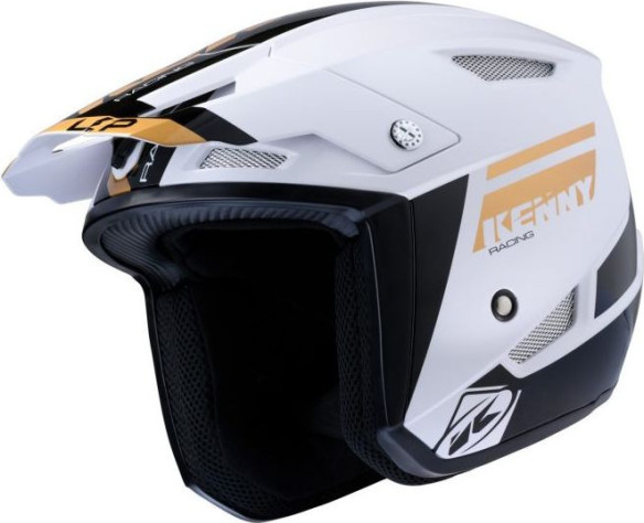 Casca Moto Jet Trial Up Gold 2020