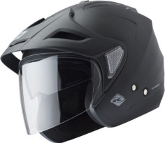 Casca Moto Jet Evasion Solid Matt Black 2019