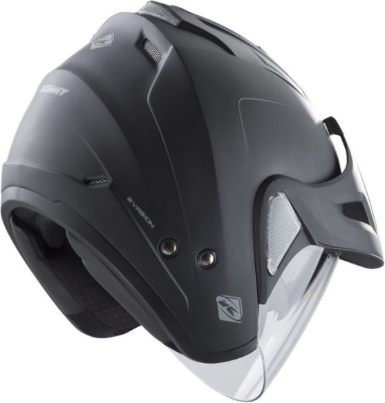 Casca Moto Jet Evasion Solid Matt Black 2019