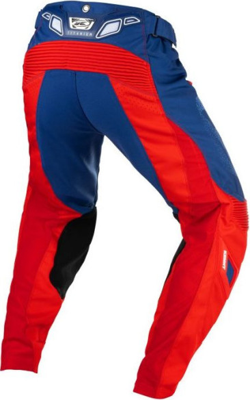 Pantaloni Moto MX Titanium Navy Red 2021