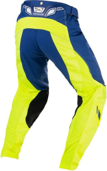 Pantaloni Moto MX Titanium Navy Neon Yellow 2021