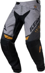 Pantaloni Moto MX Track Focus Adulte Grey Black Gold 2021