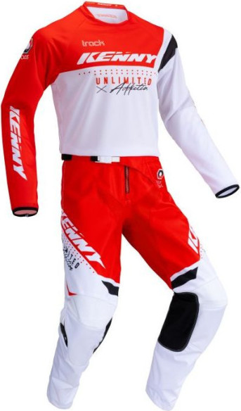 Pantaloni Moto MX Track Focus Adulte Red 2021