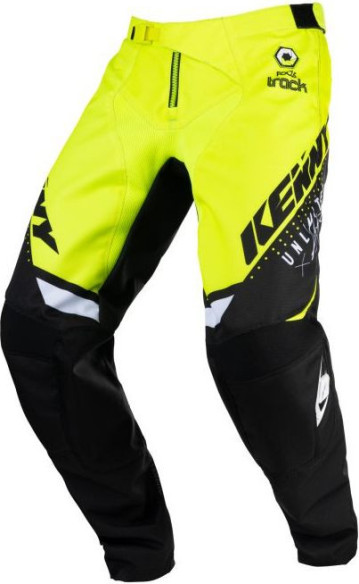 Pantaloni Moto MX Track Focus Kid Neon Yellow 2021