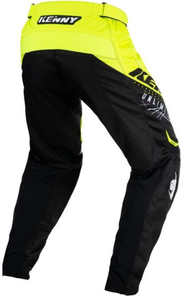 Pantaloni Moto MX Track Focus Kid Neon Yellow 2021