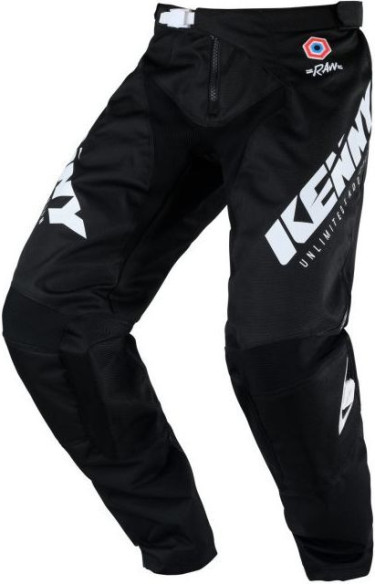 Pantaloni Moto MX Track Raw Kid Black White 2020