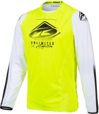 Tricou Moto MX Titanium Neon Yellow White 2021