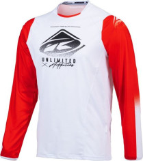 Tricou Moto MX Titanium Red White 2021