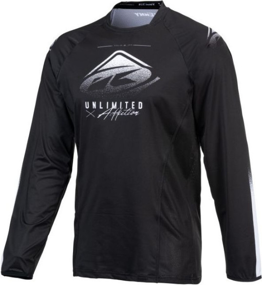 Tricou Moto MX Titanium Black 2021