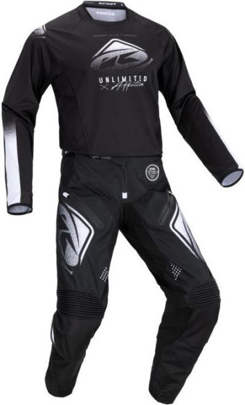 Tricou Moto MX Titanium Black 2021