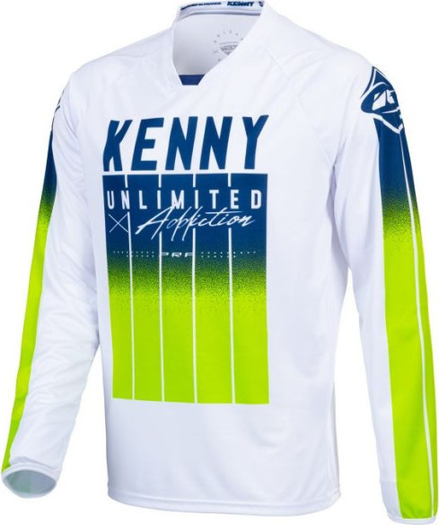 Tricou Moto MX Performance Stripes Navy 2021