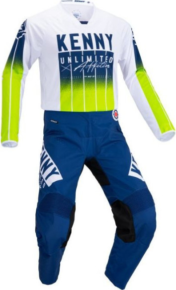 Tricou Moto MX Performance Stripes Navy 2021