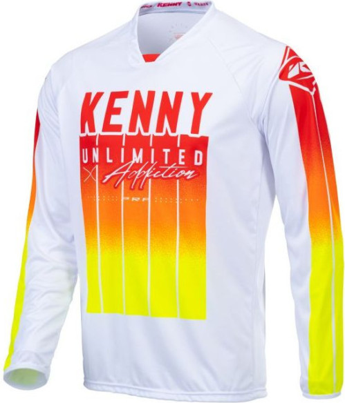 Tricou Moto MX Performance Stripes Red 2021