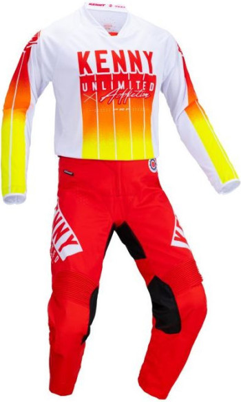 Tricou Moto MX Performance Stripes Red 2021
