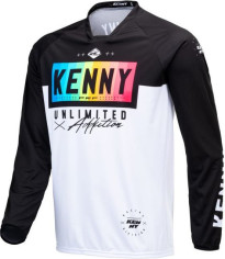 Tricou Moto MX Performance White Black 2021