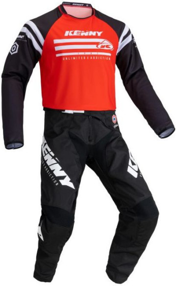 Tricou Moto Copii MX Track Raw Red 2021
