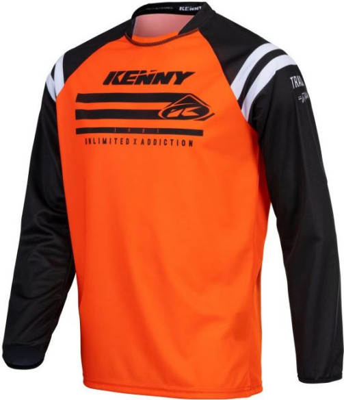 Tricou Moto Copii MX Track Raw Neon Orange 2021