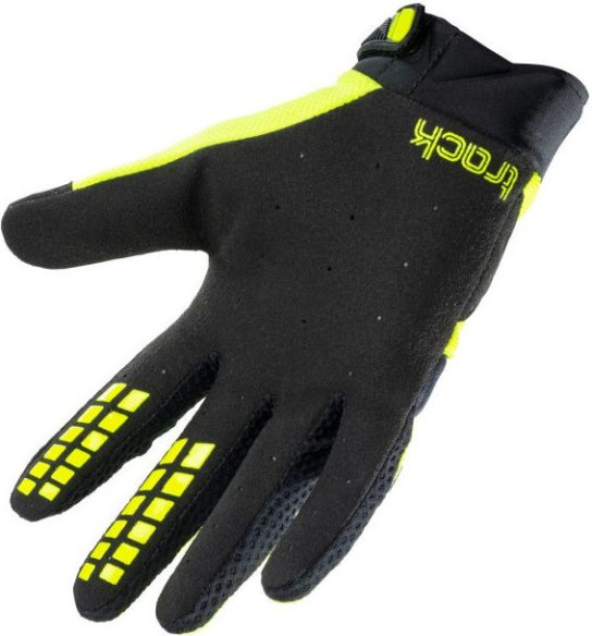 Manusi Moto MX Track Black Neon Yellow 2021