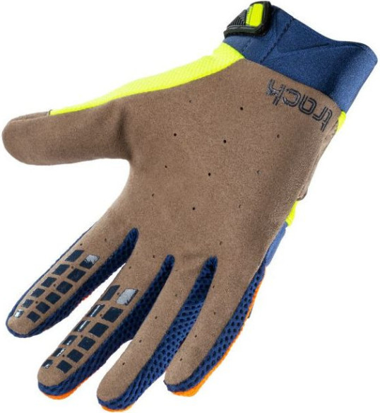 Manusi Moto MX Track Orange Navy Neon Yellow 2021