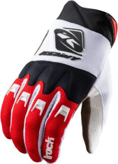Manusi Moto MX Track White Red Black 2021
