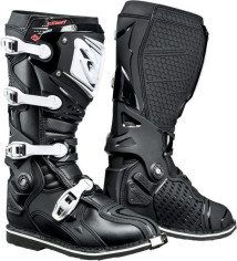 Cizme Moto MX Titanium Black