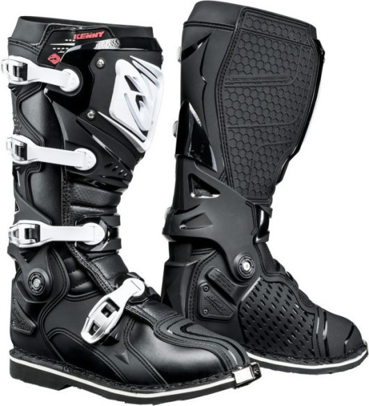 Cizme Moto MX Titanium Black