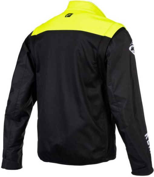 Geaca Moto MX Softshell Enduro Black Neon Yellow 2021